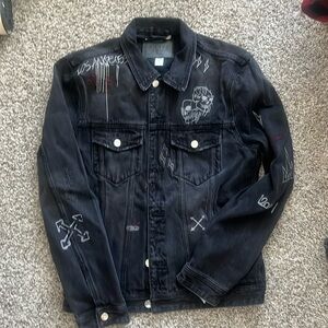 Guess Black Denim Jacket